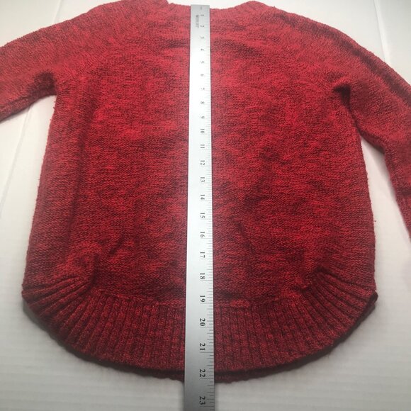 So Perfectly Soft Perfectly You Women's Medium Red Sweater Preowned - Picture 12 of 12